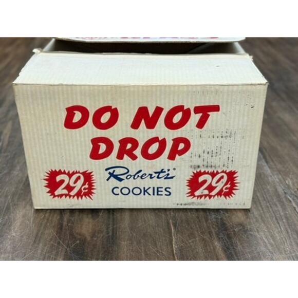 RARE!! Vintage, Roberts Cookies 29 cents, Antique Box? - Picture 7 of 15